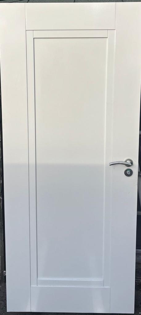 Binnendeuren, Doe-het-zelf en Verbouw, Deuren en Horren, Zo goed als nieuw, Binnendeur, 200 tot 215 cm, 80 tot 100 cm, Glas, Hout
