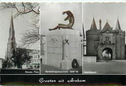 (387-253-025) Arnhem Groeten uit, Verzamelen, Ansichtkaarten | Nederland, Gelderland, Verzenden