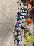 Restanten verf - diverse kleuren en hoeveelheden, Doe-het-zelf en Verbouw, Verf, Beits en Lak, Ophalen, Gebruikt, Overige kleuren