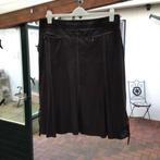 Rok (lederlook), Bruin, Gelco, Maat 42/44 (L), Ophalen of Verzenden