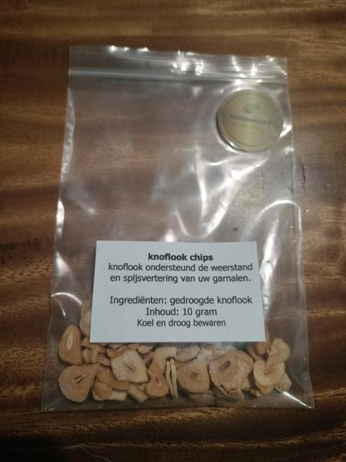 Knoflook chips voor Garnalen, Dieren en Toebehoren, Vissen | Aquaria en Toebehoren, Nieuw, Ophalen