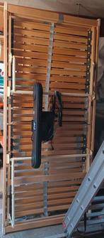 2x electrische bedbodem 200x90 cm, Huis en Inrichting, Slaapkamer | Matrassen en Bedbodems, Ophalen, Gebruikt, Eenpersoons, 90 cm