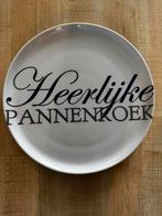 Pannenkoeken bord, Huis en Inrichting, Keuken | Servies, Ophalen of Verzenden, Zo goed als nieuw, Overige stijlen, Bord(en)