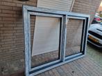 antraciet kunstof kozijn met draaikiep ramen en hr++glas, Doe-het-zelf en Verbouw, Kozijnen en Schuifpuien, Ophalen, Zo goed als nieuw