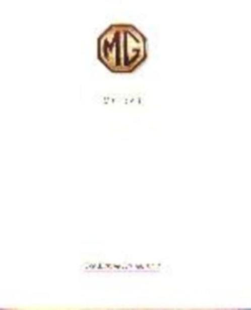MG Midget, B of RV8 fraaie brochure/auto folder '71 '74 '94, Boeken, Auto's | Folders en Tijdschriften, Overige merken, Ophalen of Verzenden
