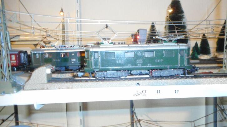 MARKLIN 3014 /RET 800 Zwitserse oldtimer loc Re 4/4 I SBB, Hobby en Vrije tijd, Modeltreinen | H0, Gebruikt, Locomotief, Wisselstroom