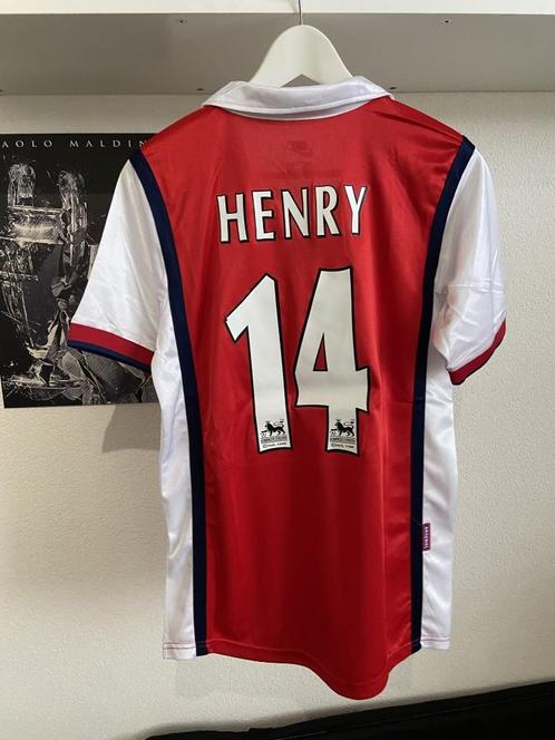 #RS059 Retroshirt Thierry Henry (Arsenal) te koop! Maat S, Sport en Fitness, Voetbal, Nieuw, Shirt, Maat S, Verzenden