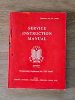 Boek Service Instruction Manual Triumph TR2 en TR3 Engels, Ophalen of Verzenden, Gelezen, Overige merken