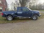 Ford F150 2004 Blauw, Beige, Blauw, Vierwielaandrijving, Particulier