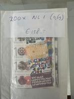 200x Nederland 1 Postfris mix!, Postzegels en Munten, Postzegels | Nederland, Ophalen of Verzenden, Na 1940, Postfris