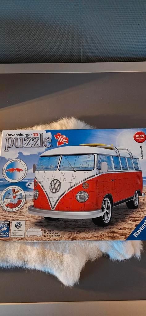 Ravensburger 3D Puzzle Volkswagen T1, Hobby en Vrije tijd, Denksport en Puzzels, Zo goed als nieuw, Ophalen of Verzenden