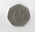 50 Pence 1988 Jersey, Verzenden, Overige landen, Losse munt
