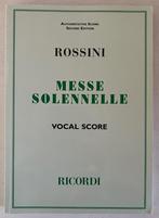 Rossini - Messe Solennele  for four solo voices and chorus, Zang, Klassiek, Overige soorten, Ophalen of Verzenden