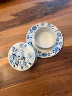 2x Louis Regout Maastricht Zwiebelmuster Botervloot, Antiek en Kunst, Ophalen of Verzenden