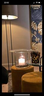 Twee bijzonder luxe windlichten, voor binnen of buiten!, Ophalen of Verzenden