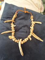 Papua new guinea inheemse stam schelp ketting orgineel 37cm, Ophalen of Verzenden