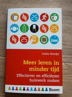 Meer leren in minder tijd, effectief en effeciënt huiswerk, Ophalen of Verzenden, Nieuw, Ankie Remijn