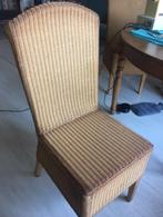 eetkamerstoelen LOOM, Huis en Inrichting, Riet of Rotan, Vier, Gebruikt, Bruin