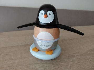 Janod tuimel en stapel pinguin beschikbaar voor biedingen