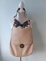 Tommy Hilfiger Leren Tas - Vintage, Ophalen of Verzenden, Zo goed als nieuw, Beige, Schoudertasje