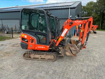 Kubota kx 019-4  2 stuks  beschikbaar voor biedingen