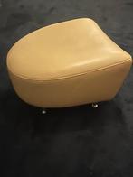 Rolf Benz hocker HCK 2000, Huis en Inrichting, Minder dan 50 cm, Gebruikt, 50 tot 75 cm, Leer