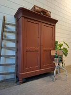 Vintage/Brocante terracotta kerkkast, Demontabele kast, Ophalen of Verzenden