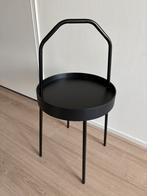 Zwarte bijzettafel IKEA BURVIK, Ophalen, Overige materialen, Minder dan 55 cm, Gebruikt
