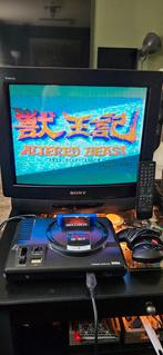MegaDrive met Sony Trinitron, Ophalen, Zo goed als nieuw, Met 2 controllers, Mega Drive