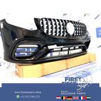 W253 C253 2018 GLC63 AMG VOORBUMPER COMPLEET ZWART Mercedes, Gebruikt, Voor, Mercedes-Benz, Ophalen of Verzenden