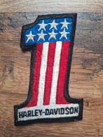 Harley-Davidson #1 Patch - Amerikaanse Vlag, Ophalen of Verzenden