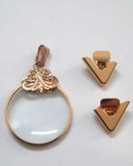 Prachtige vergulde hanger met kraaghoekjes (6917), Ophalen, Nieuw, Goud, Overige voorstellingen