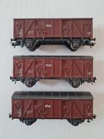 3 Roco HO NS goederenwagons 4315B, Hobby en Vrije tijd, Modeltreinen | H0, Gebruikt, Gelijkstroom, Wagon, Ophalen of Verzenden