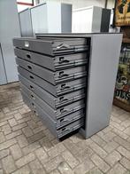 Ahrend metalen gereedschapladen roldeurkast, Met slot, 25 tot 50 cm, 100 tot 150 cm, 100 tot 150 cm