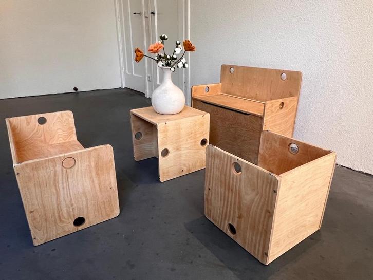 Unieke houten speelhoek – schoolkwaliteit & stijlvol!, Kinderen en Baby's, Kinderkamer | Overige Meubels, Gebruikt, Overige typen