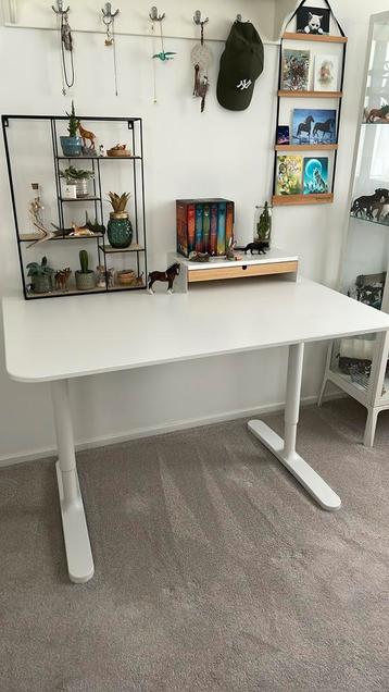 Bureau Bekant wit Ikea 120x80