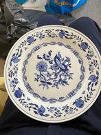 Set van 5 Boch Zwiebel Borden - Belgisch Aardewerk, Gebruikt, Ophalen of Verzenden, Bord(en), Overige stijlen