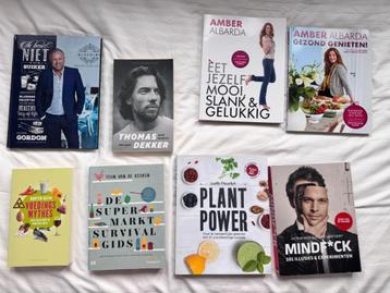 Boeken: Thomas Dekker, Gordon, Teun vd Keuken, Plant Power beschikbaar voor biedingen