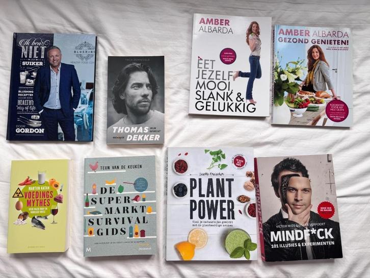 Boeken: Thomas Dekker, Gordon, Teun vd Keuken, Plant Power, Boeken, Partijen en Verzamelingen, Zo goed als nieuw, Verschillende onderwerpen