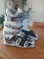 Nordica skischoenen wit /paars, maat 41/26-26,5:, Sport en Fitness, Skiën en Langlaufen, Schoenen, Gebruikt, Ophalen of Verzenden