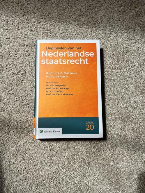 A.D. Belinfante - Beginselen van het Nederlandse staatsrecht, Boeken, Wetenschap, Zo goed als nieuw, Ophalen of Verzenden