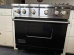 Viking gasfornuis met gasoven, Witgoed en Apparatuur, Fornuizen, Ophalen, Gebruikt, 4 kookzones, Gas