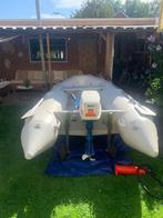 Opblaasboot met motor, Watersport en Boten, Kano's, Ophalen, Gebruikt, Met peddels, Drie personen of meer
