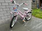 Roze Meisjesfiets 16 inch, Ophalen, Gebruikt, 16 inch, Handrem