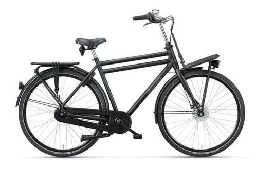 Batavus Packd 7 zwart heren 61cm 28inch, Fietsen en Brommers, Fietsen | Heren | Herenfietsen, Nieuw, Batavus, 61 tot 65 cm, Versnellingen
