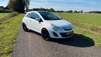 Opel Corsa 1.4 64KW 3D 2011 Wit, Auto's, Voorwielaandrijving, Stof, Wit, Handgeschakeld