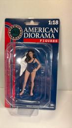 Beach girls katy figuur American diorama 1.18, Overige merken, Ophalen of Verzenden, Motor, A