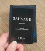 Nieuw!Dior Sauvage eau forte alcohol-free parfum sample 1ml, Ophalen of Verzenden, Nieuw