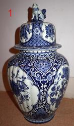 Delfts blauw 5 delig, Antiek en Kunst, Antiek | Keramiek en Aardewerk, Ophalen of Verzenden