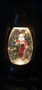 Kerstman in sneeuwbol-lantaarn., Ophalen of Verzenden, Zo goed als nieuw